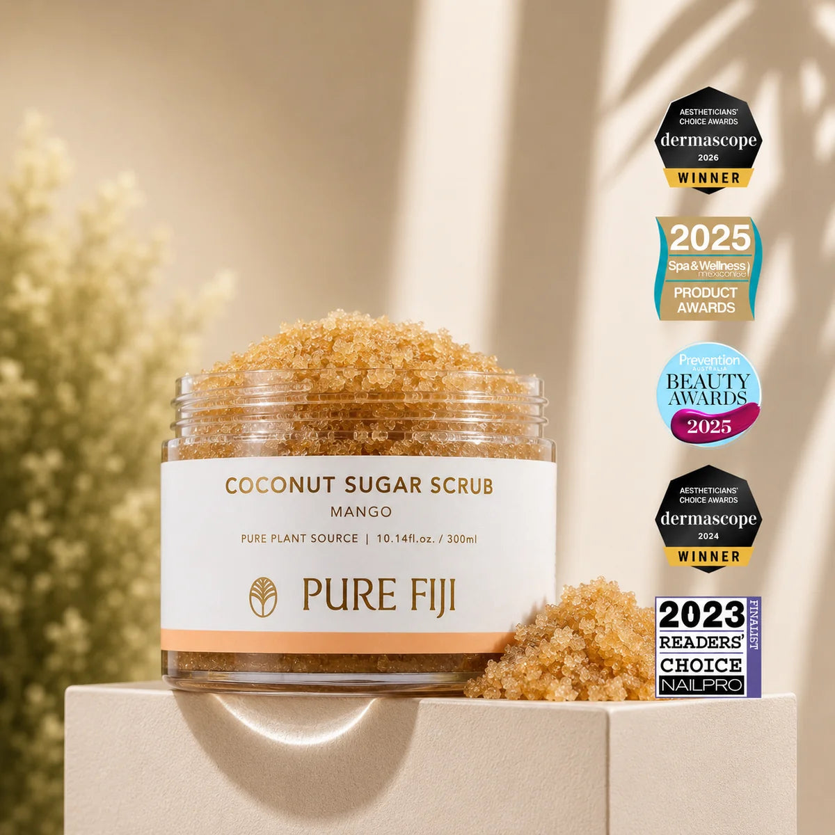 PURE FIJI COCONUT SUGAR SCRUB 300ml
