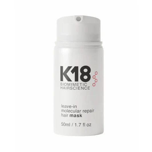 K18 DAMAGE SHEILD DUO + LEAVE IN MOLECULAR REPAIR HAIR MASK