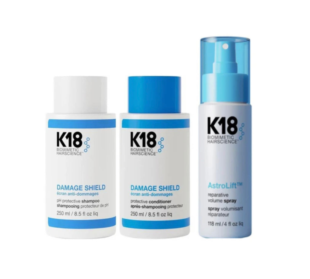 K18 DAMAGE SHEILD DUO + ASTROLIFT VOLUME SPRAY