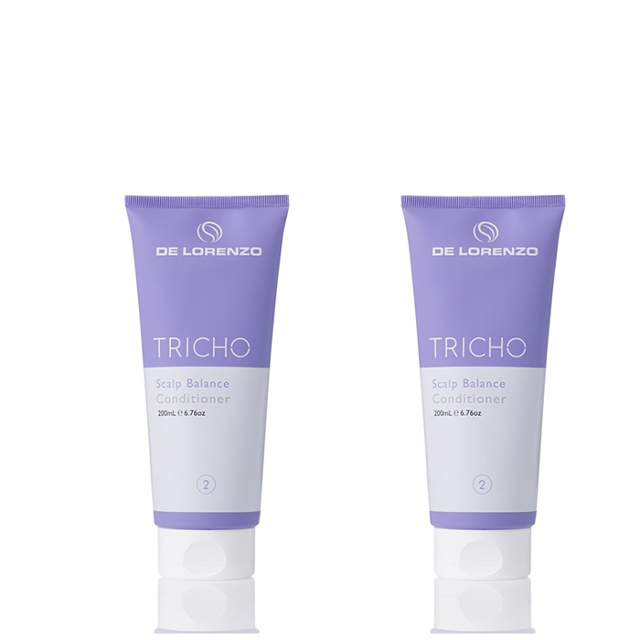 De Lorenzo Tricho Scalp Balance Conditioner 2x200ml Bundle