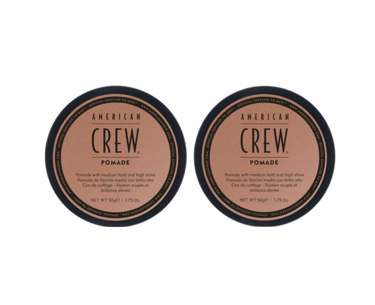 AMERICAN CREW POMADE 2x85g Bundle
