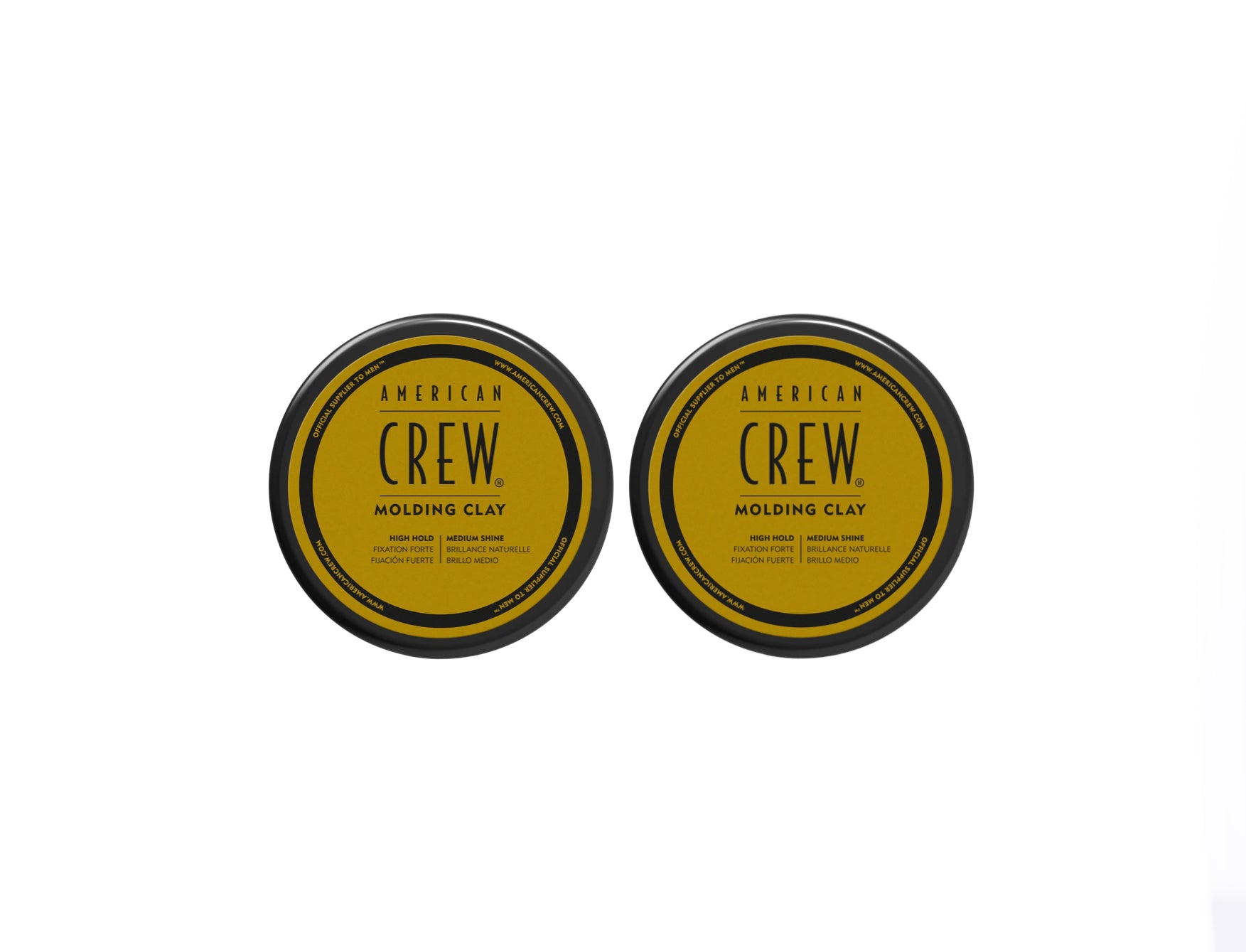 AMERICAN CREW MOLDING CLAY 2x85g Bundle