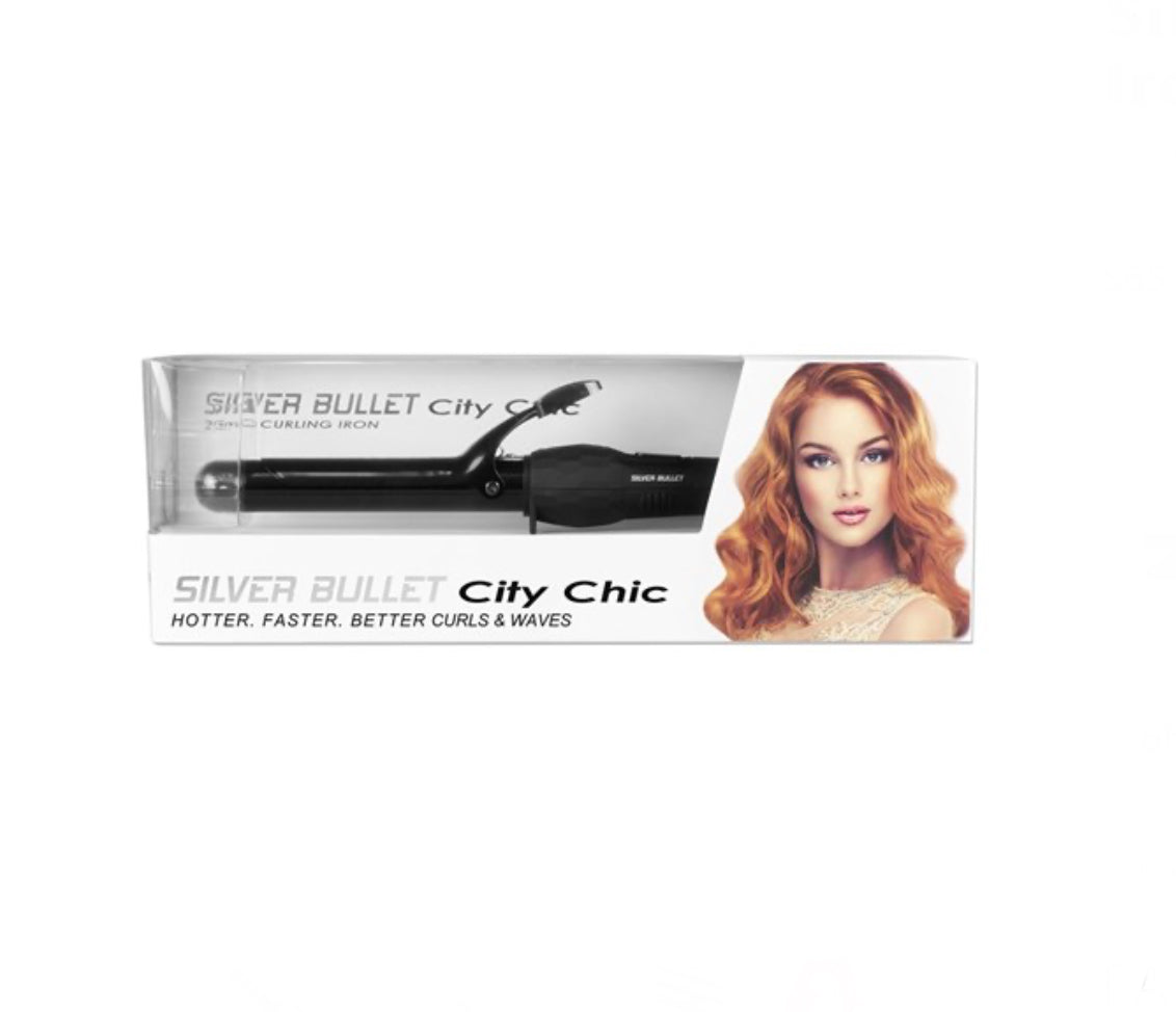 Silver Bullet City Chic Curling Iron 25mm