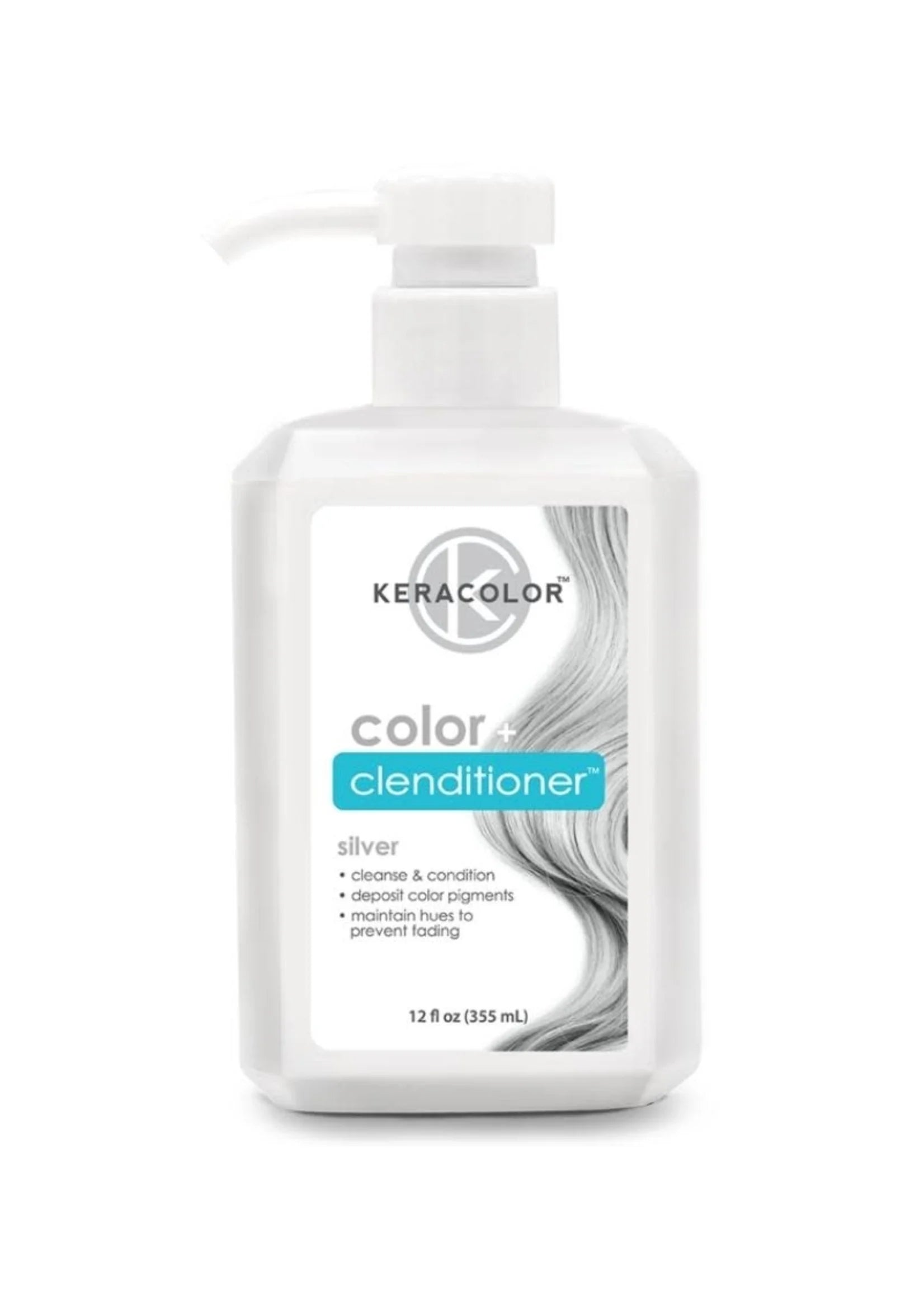 Keracolor Color + Clenditioner Silver 355ml