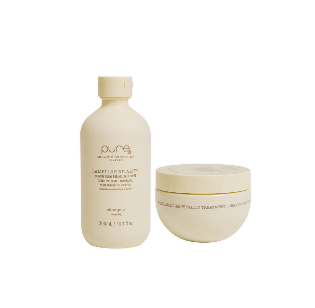 Pure LAMELLAR VITALITY Shampoo and Mask Bundle