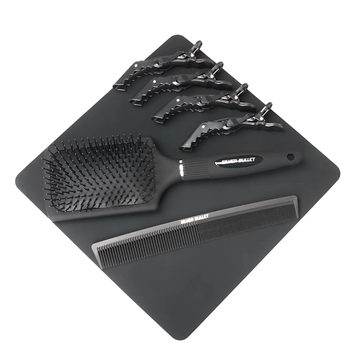 Silver Bullet Keratin 230 Titanium Professional Hair Straightener Wide Plate (25mm) - AtsiHairSupplies