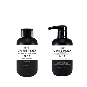 
            
                Load image into Gallery viewer, Hi Lift Cureplex Duo No3 Sustainer 100ml No4 Leave-In Moisture Treatment 250ml - AtsiHairSupplies
            
        
