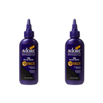Adore Plus Semi Permanent Hair Colour Brown Black 390 Duo - 100mL - AtsiHairSupplies