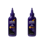 Adore Plus Semi Permanent Hair Colour Velvet Black 398 Duo - 100mL - AtsiHairSupplies