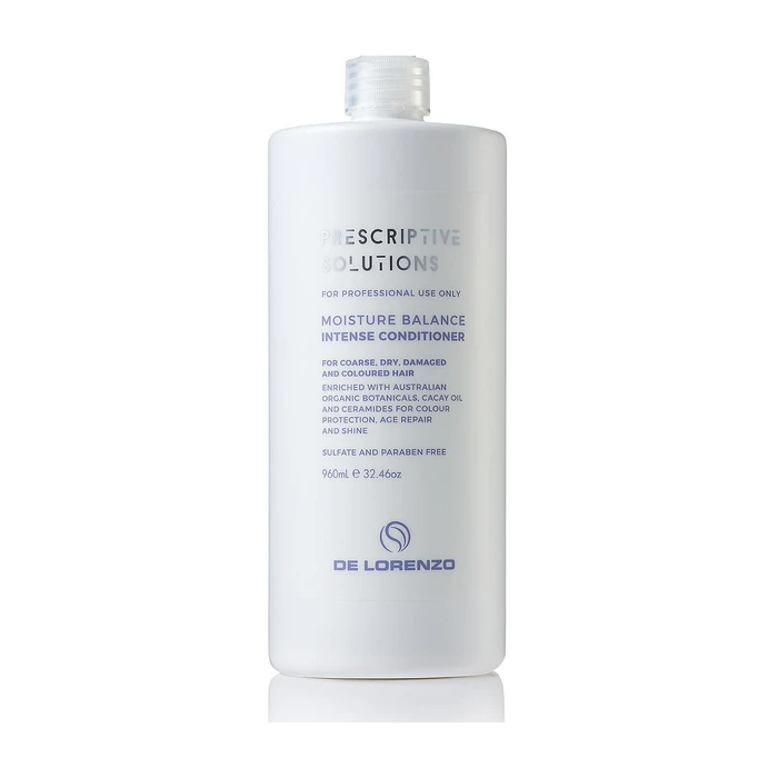 De Lorenzo Prescriptive Solution Moisture Balance Conditioner 960ml - AtsiHairSupplies