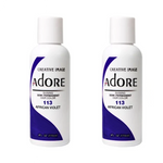 Adore Semi-Permanent Hair Colour Duo Pack 113 African Violet (2x118mL)