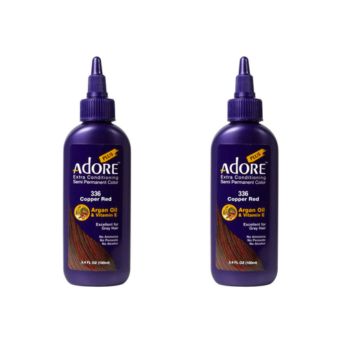 Adore Plus Semi Permanent Hair Colour Copper Red 336 Duo - 100mL - AtsiHairSupplies
