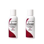 Adore  Semi-Permanent Hair Colour 68 Crimson Duo (2x118mL) - AtsiHairSupplies