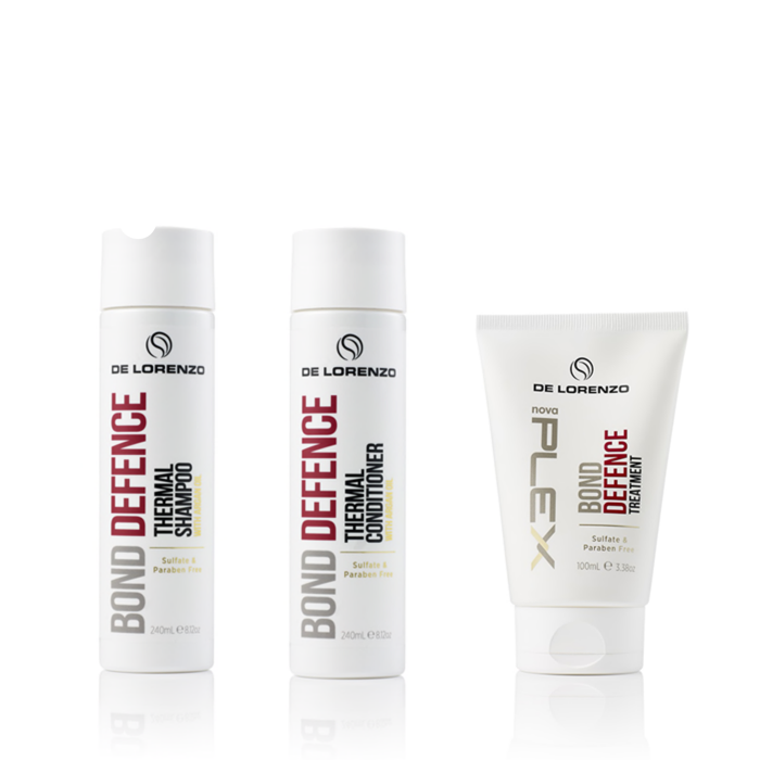De Lorenzo Heat Shield Bond Defence Shampoo Conditioner NovaPlex - AtsiHairSupplies