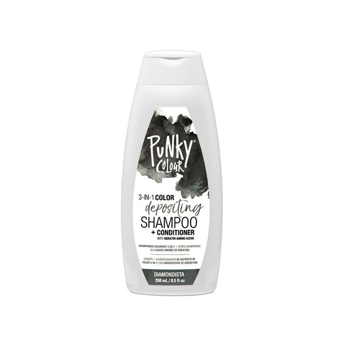 Punky Colour 3-IN-1 Color Depositing Shampoo + Conditioner - Diamondista (250mL) - AtsiHairSupplies