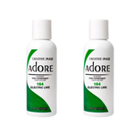 Adore  Semi-Permanent Hair Colour 164 Electric Lime Duo (2x118mL)