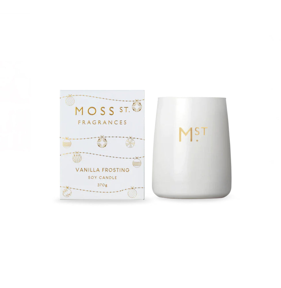 MOSS St. Vanilla Frosting Soy Candle 370g