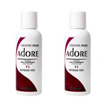 Adore  Semi-Permanent Hair Colour 71 Intense Red Duo (2x118mL)