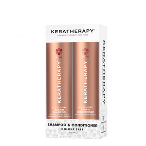 
            
                Load image into Gallery viewer, Keratherapy Keratinfixx Shampoo &amp;amp; Conditioner 300ml Pack - AtsiHairSupplies
            
        