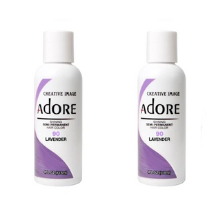 Adore Semi-Permanent Hair Colour 90 Lavender Duo - 118mL - AtsiHairSupplies
