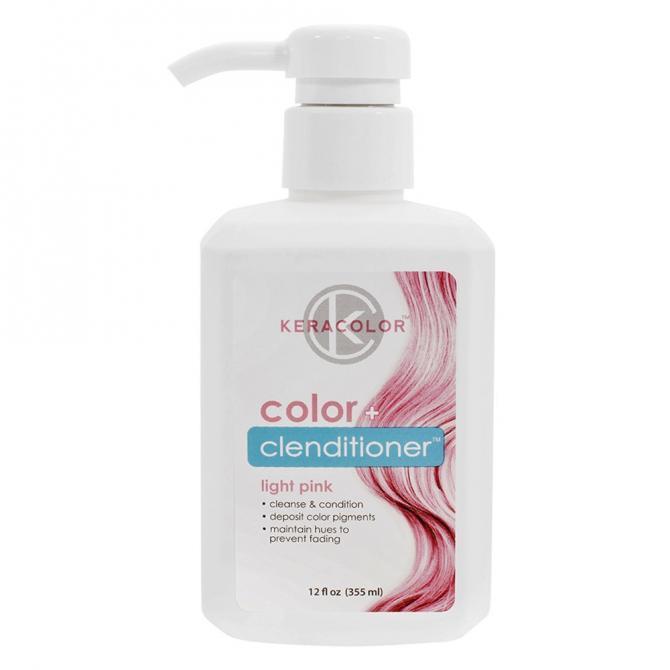 Keracolor Color Clenditioner Shampoo Light Pink 355ml - AtsiHairSupplies
