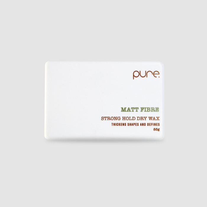 Pure Matt Fiber Strong Hold Dry Wax (86g) - AtsiHairSupplies