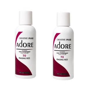 Adore Semi-Permanent Hair Colour 70 Raging Red Duo - 118mL - AtsiHairSupplies