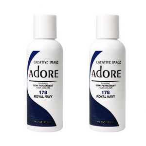Adore Semi-Permanent Hair Colour178 Royal Navy Duo - 118mL - AtsiHairSupplies