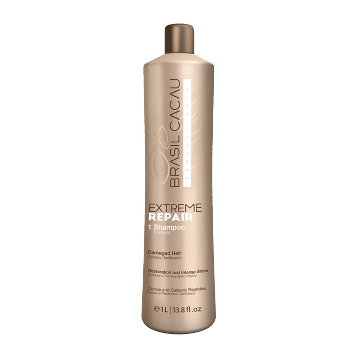 Brasil Cacau Extreme Repair Shampoo 1000ml - AtsiHairSupplies