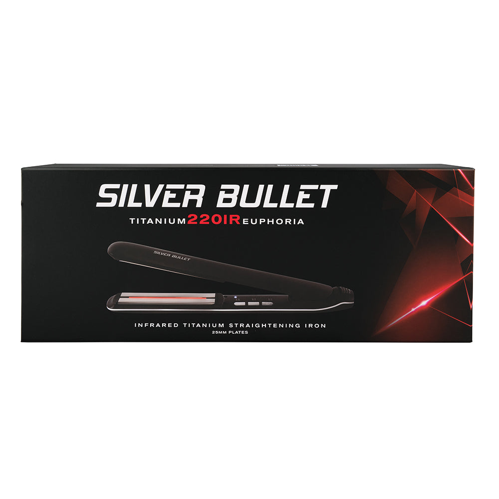 Silver Bullet Titanium 220IR Euphoria Infrared Hair Straightener - AtsiHairSupplies