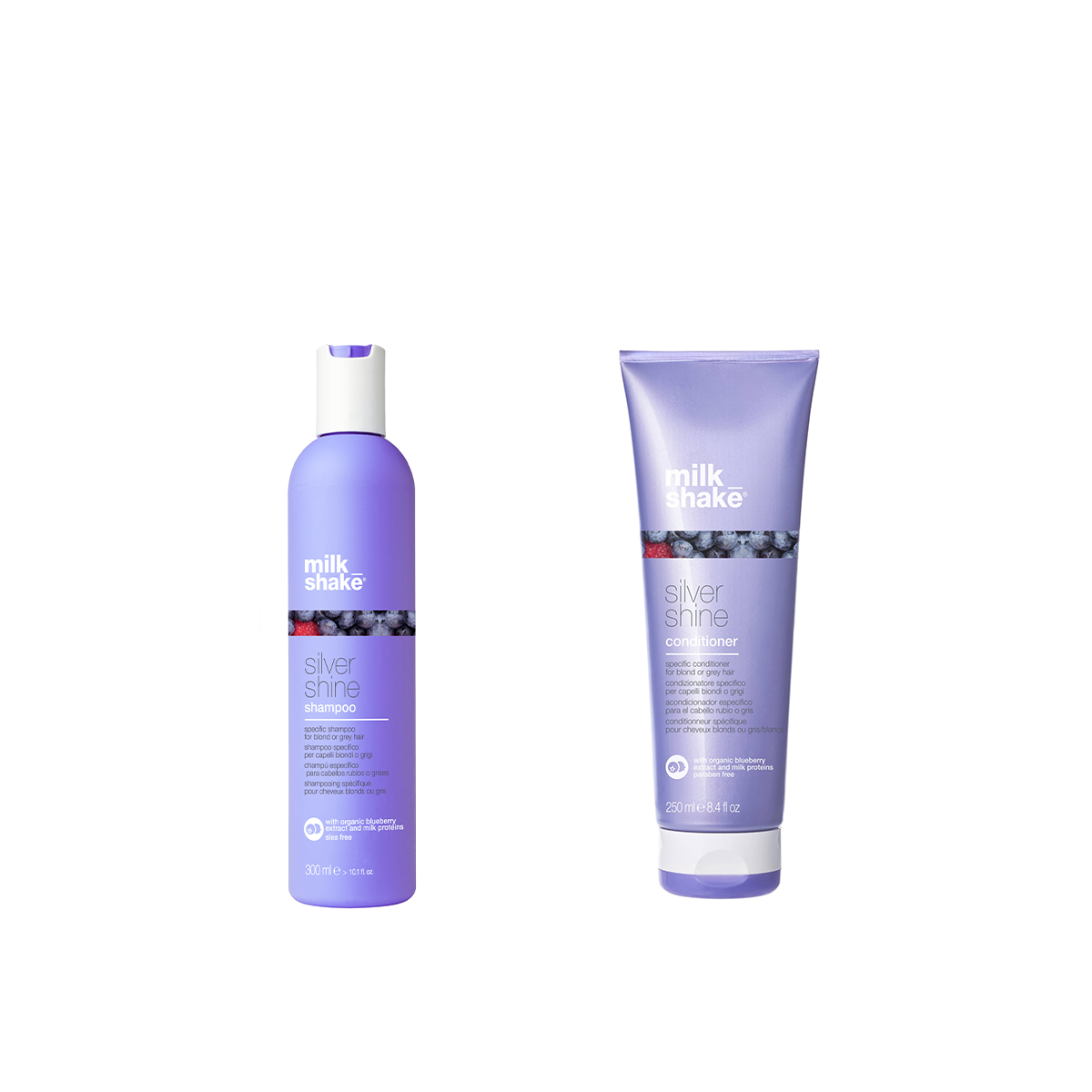 milk_shake Silver Shine Shampoo Conditioner Duo