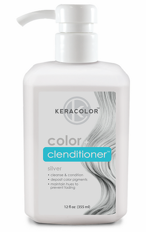 Keracolor Color Clenditioner Shampoo Silver 355ml - AtsiHairSupplies