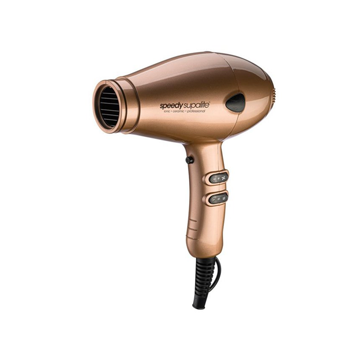 Speedy Supalite Ionic Ceramic Professional Hairdryer Gold - AtsiHairSupplies