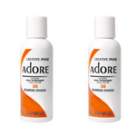 Adore  Semi-Permanent Hair Colour 38 Sunrise Orange Duo (2x118mL) - AtsiHairSupplies