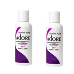 Adore Semi-Permanent Hair Colour 114 Violet Gem Duo - 118mL - AtsiHairSupplies