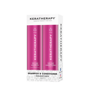 Keratherapy Volumising Shampoo Conditioner 300ml Pack - AtsiHairSupplies