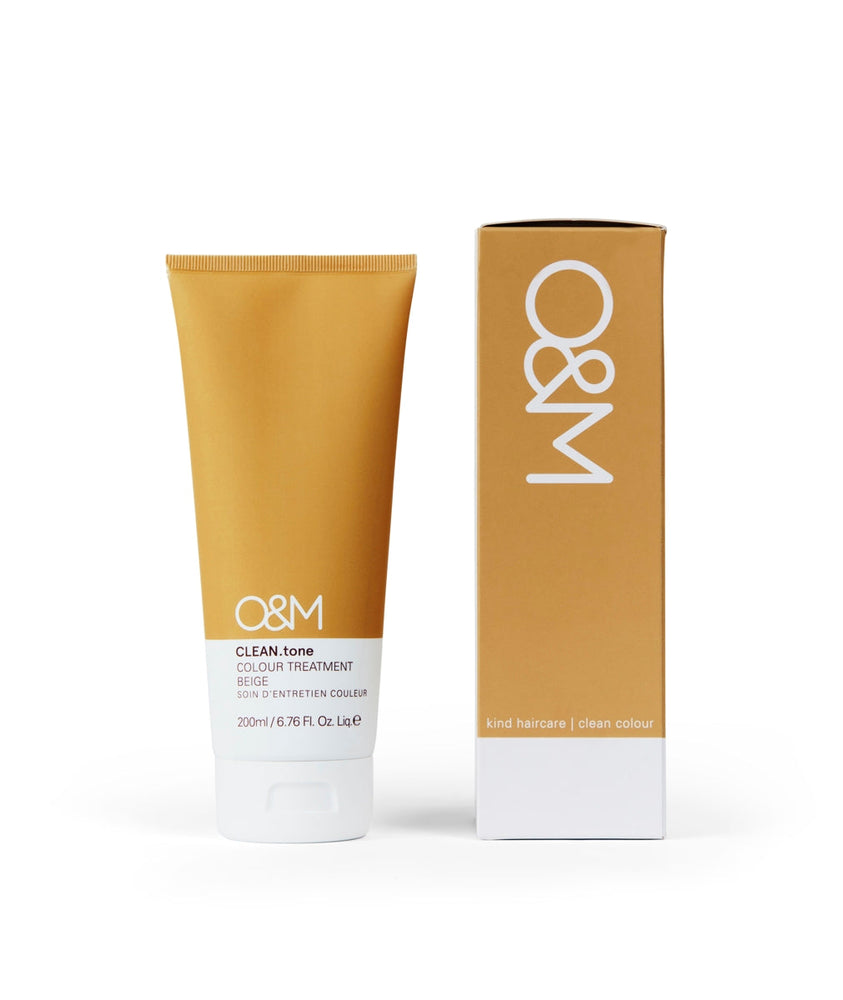 O&M Clean.Tone Beige Colour Treatment 200ml - AtsiHairSupplies