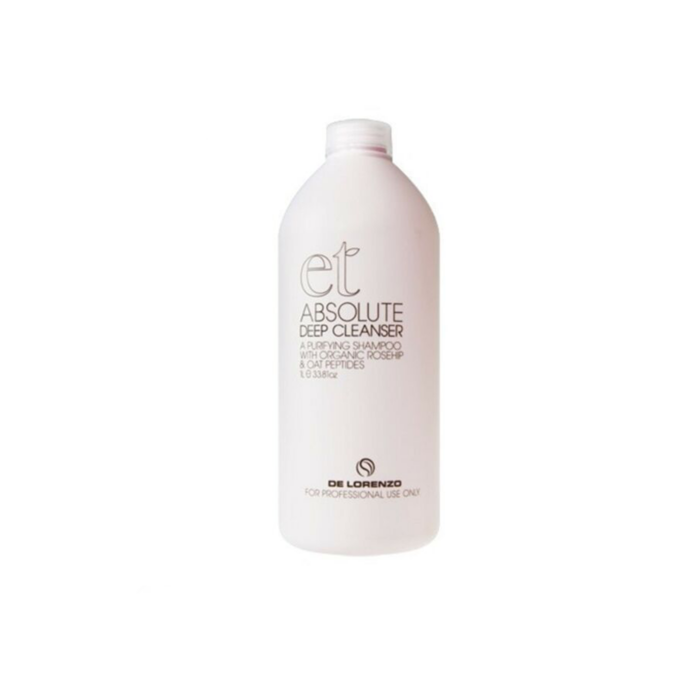 De Lorenzo ET Absolute Deep Cleanser Purifying Shampoo 1000ml - AtsiHairSupplies