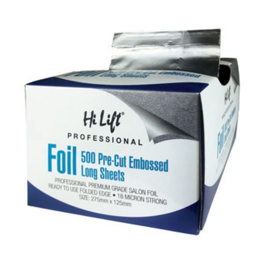 Hi Lift Professional Foil 500 Pre-Cut Long Sheets 275mmx125mm - AtsiHairSupplies