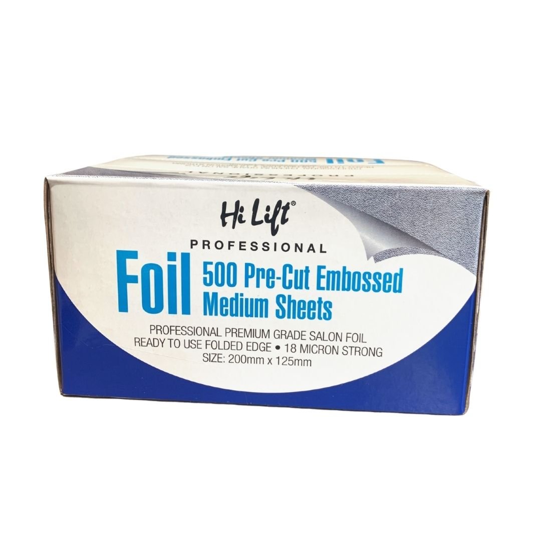 Hi Lift Professional Foil 500 Pre-Cut Medium Sheets 200mmx125mm - AtsiHairSupplies