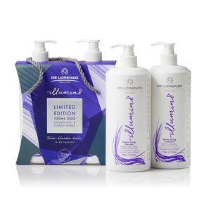 De Lorenzo  Illumin8 Limited Edition Shampoo/Conditioner Duo (2x750mL) - AtsiHairSupplies