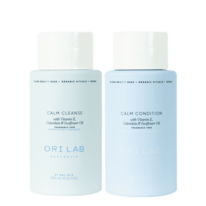 ORI LAB Calm Cleanse & Condition (2x300ml) - AtsiHairSupplies