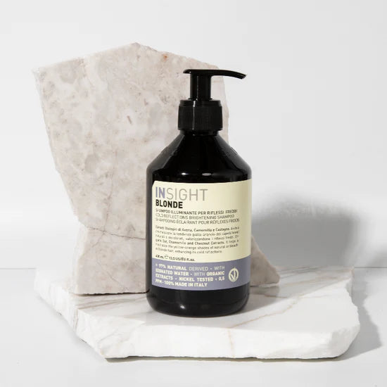 INSIGHT BLONDE Eliminates Yellow Shampoo 400ml - AtsiHairSupplies