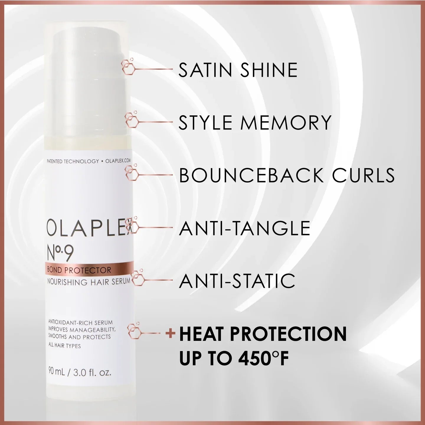OLAPLEX Nº.9 BOND PROTECTOR NOURISHING HAIR SERUM 90ml - AtsiHairSupplies