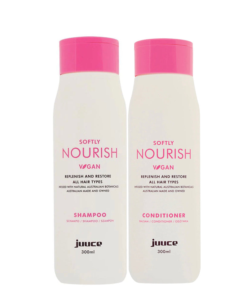 Juuce Softly NOURISH Shampoo and Conditioner 2x300ml