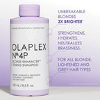 OLAPLEX Nº.4P BLONDE ENHANCER TONING SHAMPOO 250ml - AtsiHairSupplies