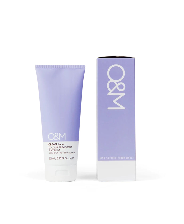 O&M Clean.Tone Platinum Colour Treatment 200ml - AtsiHairSupplies