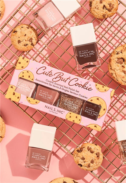 
            
                Load image into Gallery viewer, NAILS.INC LONDON Cute But Cookie 4-Piece Cookie-Scented Nail Polish Set
            
        