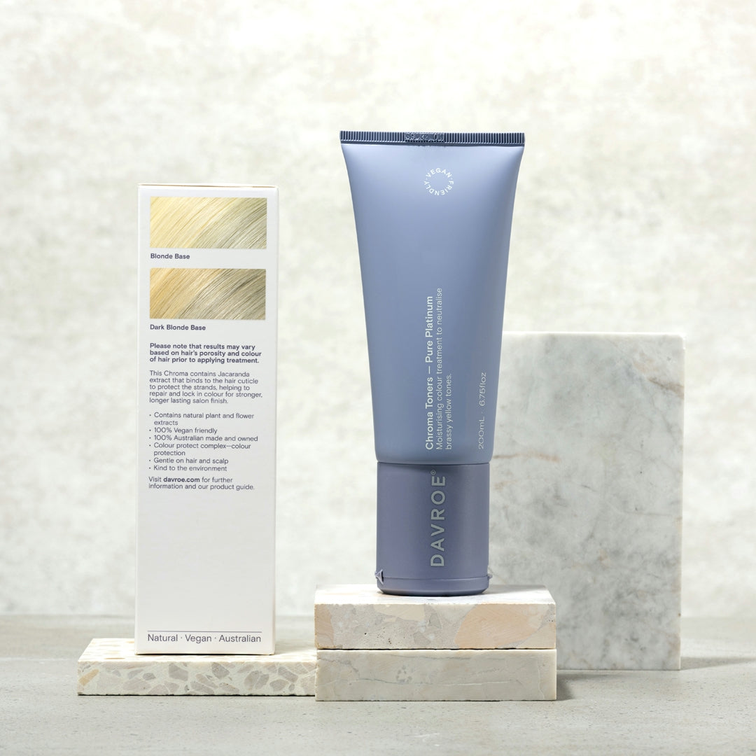 Davroe Chroma Pure Platinum Colour Treatment 200ml