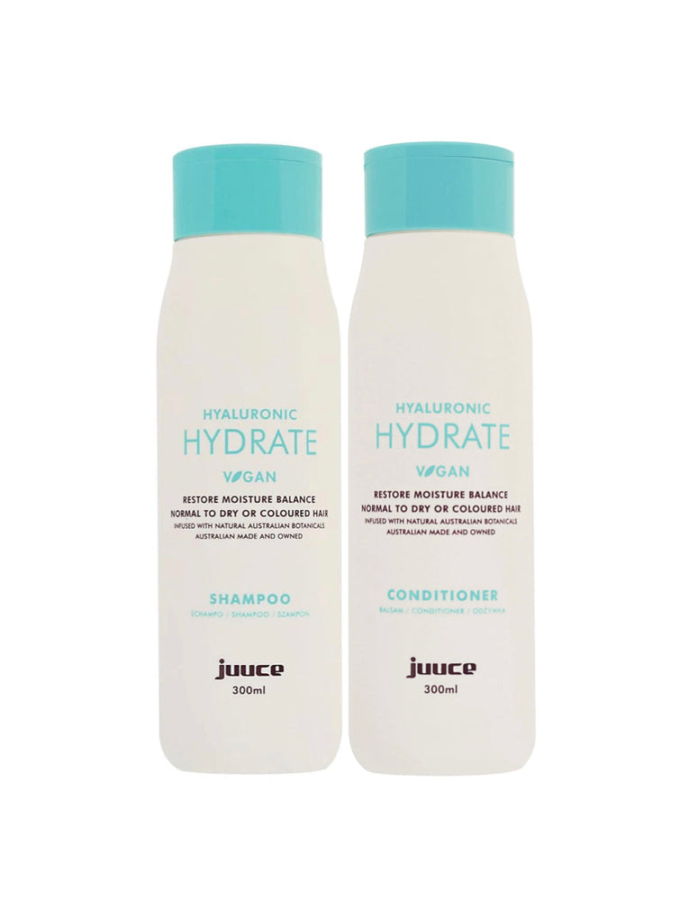 Juuce Hyaluronic HYDRATE Shampoo and Conditioner 2x300ml
